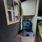 Wohnkanzel aus isoliertem Sandwichmaterial Hygienestation