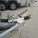 Ifor Williams HBX 506 silber Deichsel