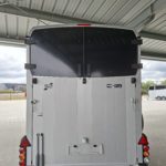 Ifor Williams HBX 511 silber hinten